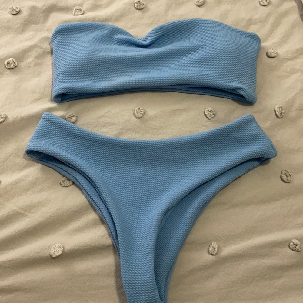 Size small zaful strapless bikini